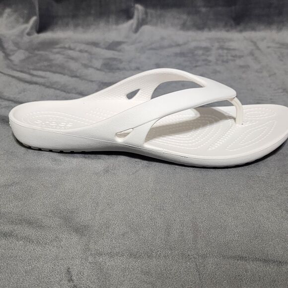 crocs women flip flops Size 10w - Picture 8 of 13